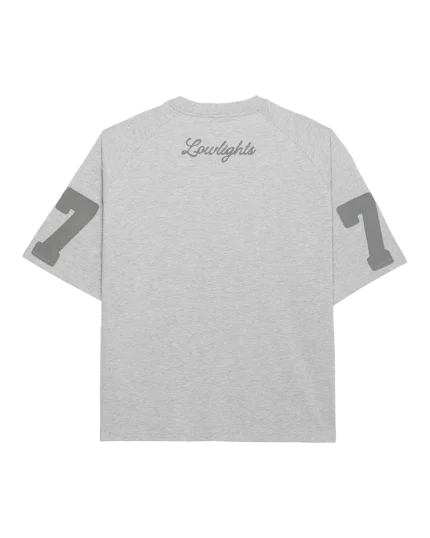 7EVENTY 7EVEN Raglan T Shirt Grey Melange (4)