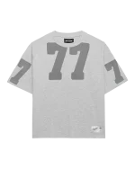 7EVENTY 7EVEN Raglan T Shirt Grey Melange (5)
