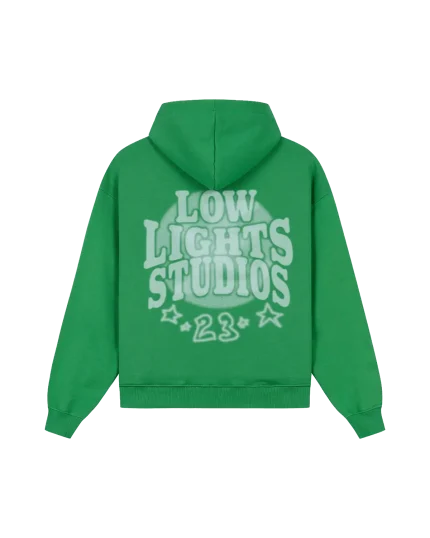 Low Lights Circ Hoodie Green (2)