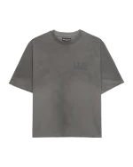 Low Lights Circular T Shirt Graphite Dirty Wash (4)
