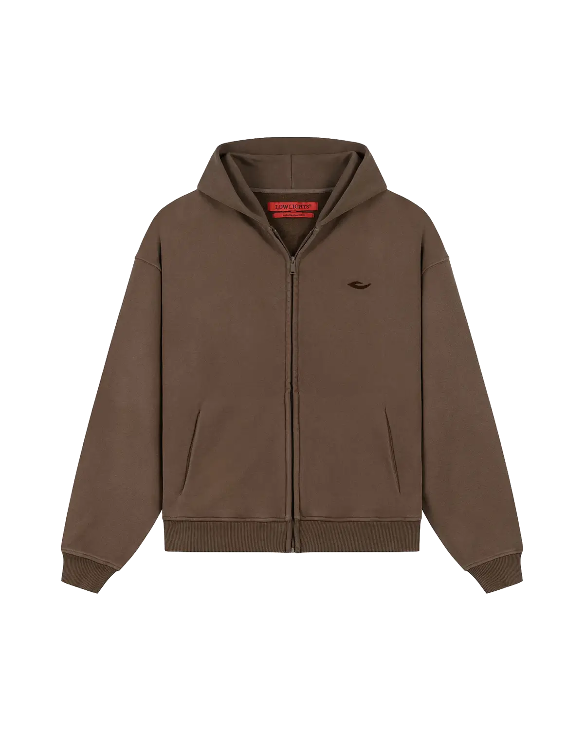 Low Lights Core Zip Hoodie Dark Earth (5) Low Lights Core Zip Hoodie Dark Earth (5)