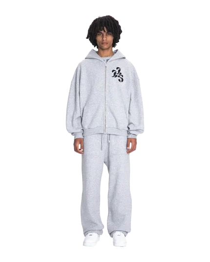 Low Lights Lum Star Jogger Grey Melange (3)