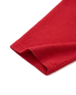 Low Lights Marrakech 25 Waffle Longsleeve Red (2)