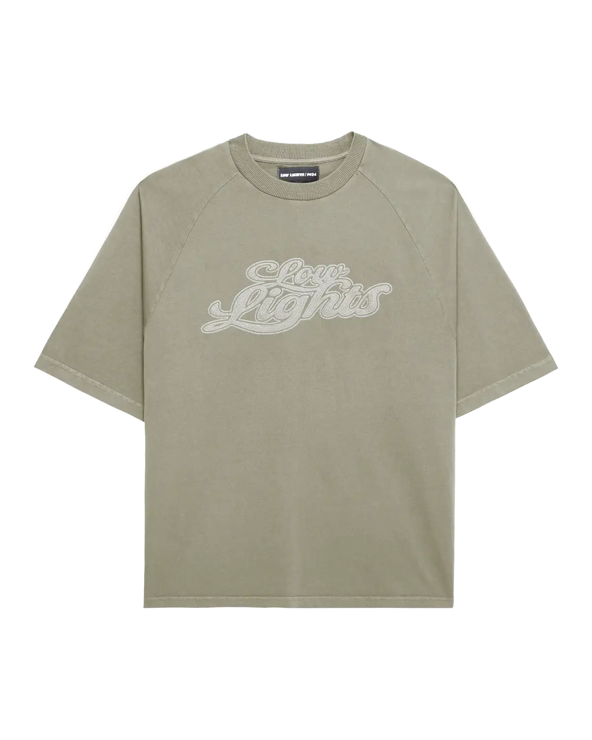 Low Lights Mirage Raglan T Shirt Taupe Acid Wash (1) Low Lights Mirage Raglan T Shirt Taupe Acid Wash (1)
