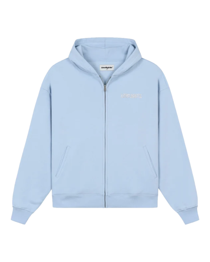 RR Zip Hoodie Baby Blue