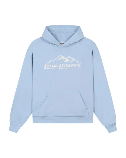 Light Mountain Hoodie Baby Blue