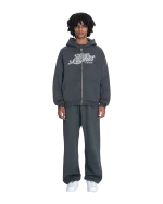 Mirage zip hoodie dark shadow