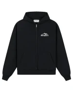 BCN Zip Hoodie Black